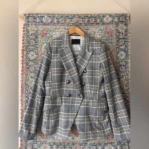 Banana Republic Gray, Yellow and White Suit Set